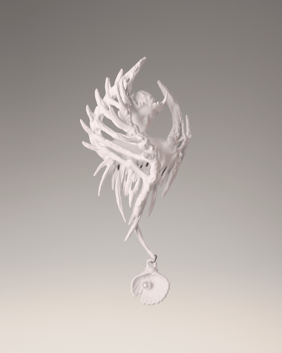 POLEWARD Siren Brooch