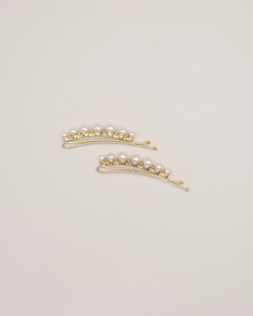 Pearl Hair Clips Set