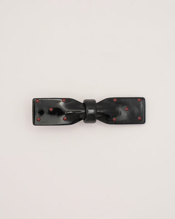 Black Bow Clip