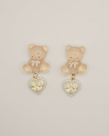 Handmade Bear Earrings