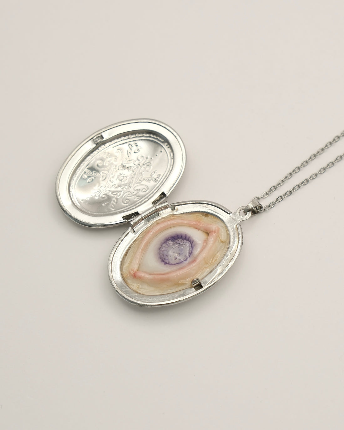 Carriable Love - Purple Eye Necklace