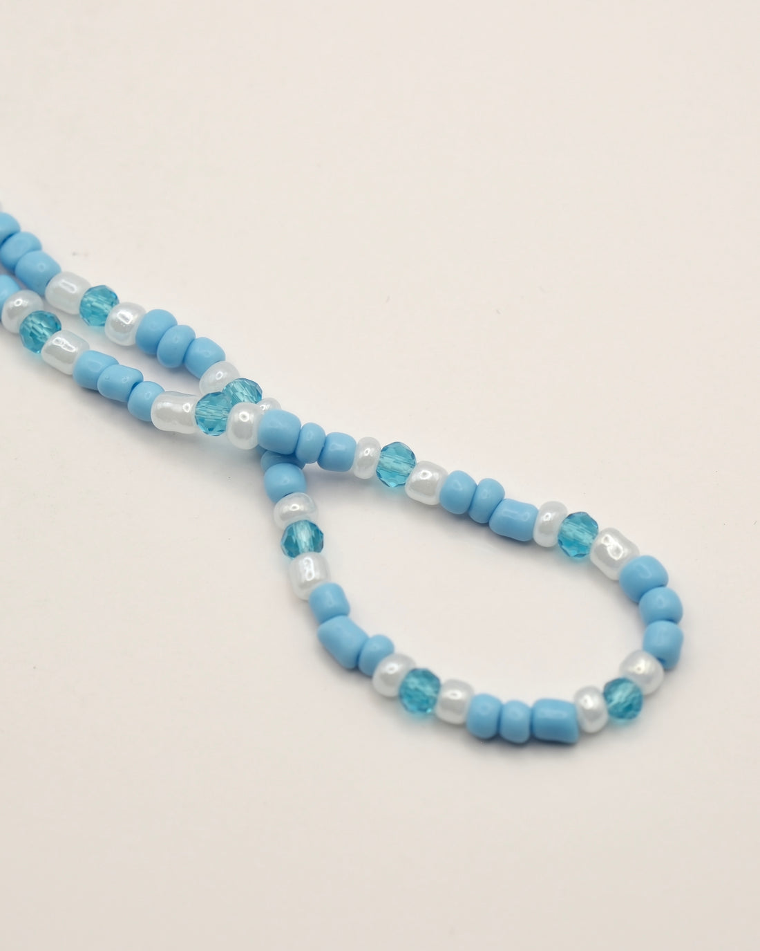 Blue Beaded Necklace