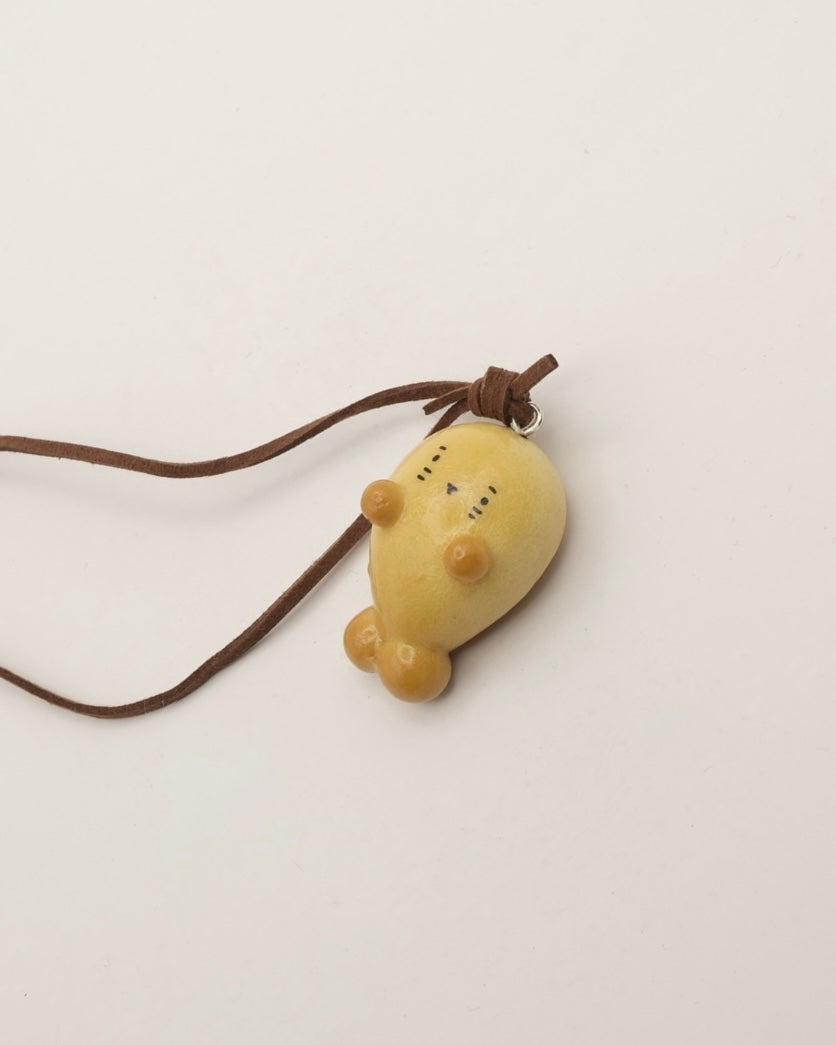 Handmade Real Bread “Seal” Bag Charm