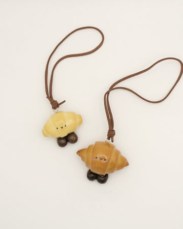 Handmade Real Bread Croissant Charm