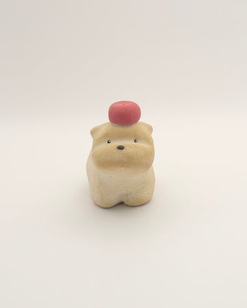 Handmade Ceramic Dog Ornament