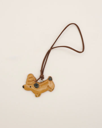 Handmade Real Bread Dog Charm