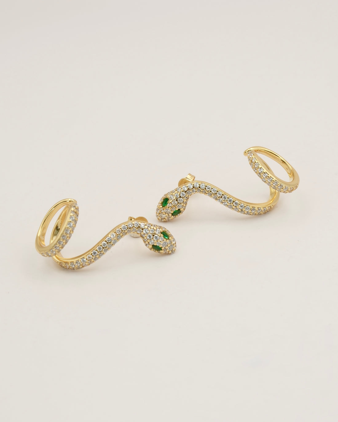 No.7 Glow Snake Earrings