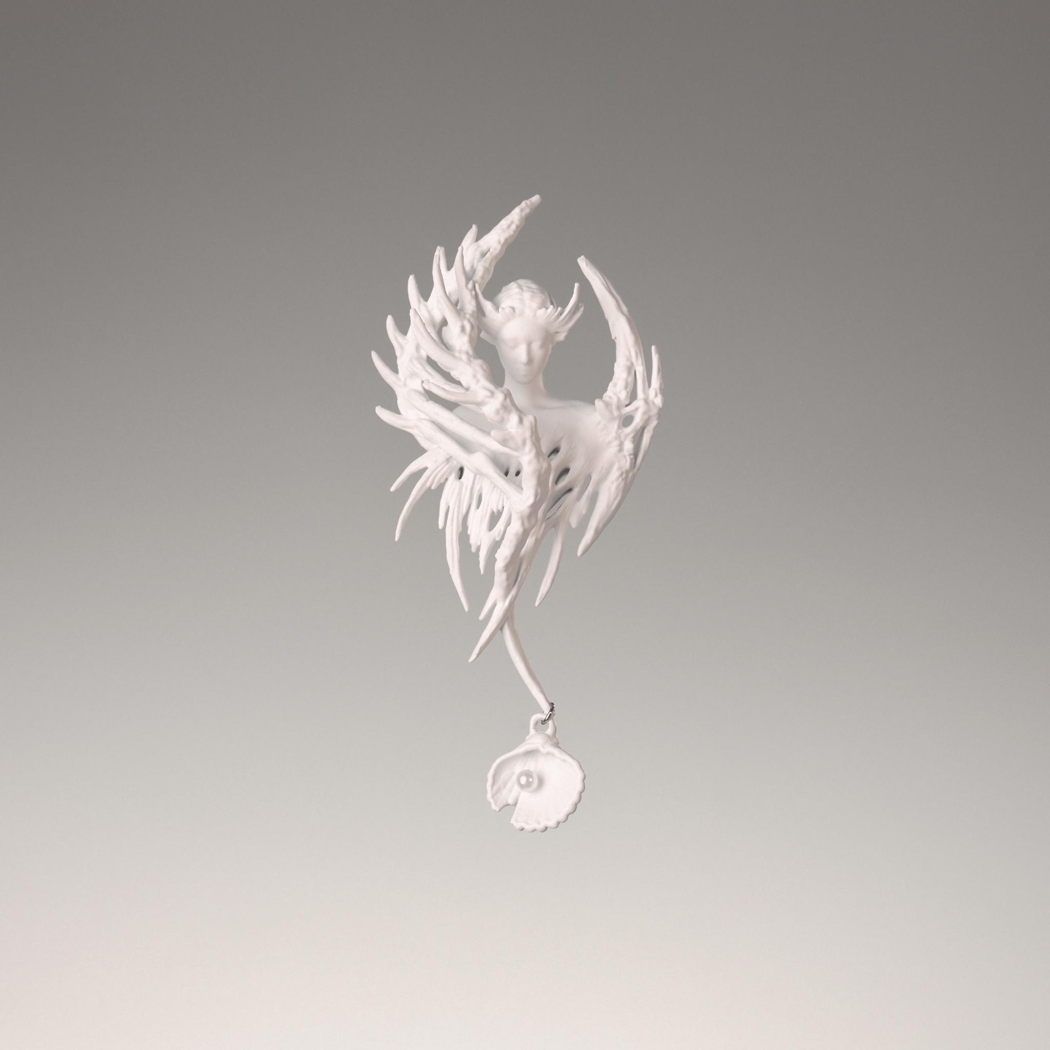 POLEWARD Siren Brooch