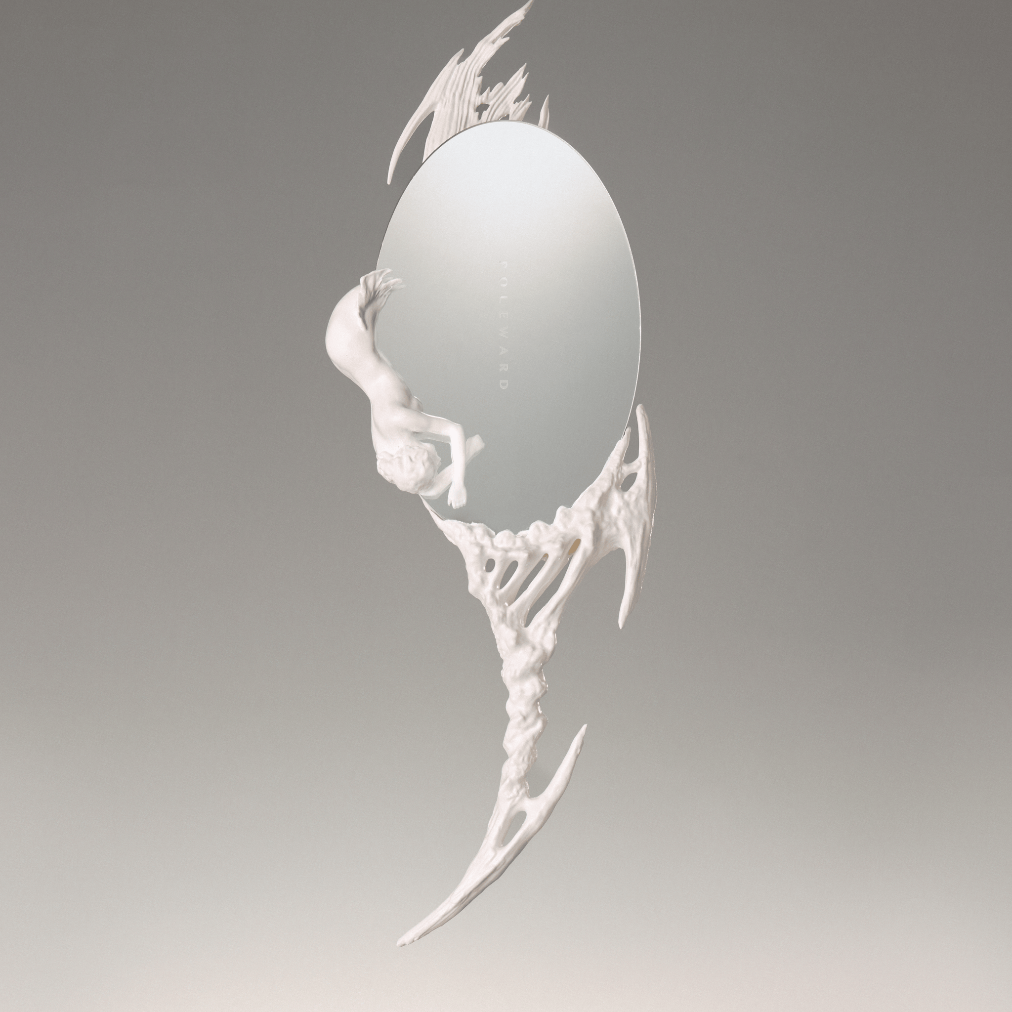 POLEWARD Siren Handheld mirror