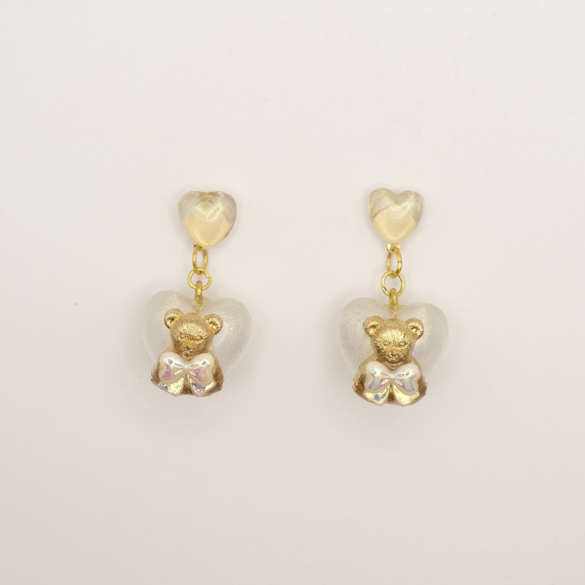 Handmade Bear Earrings