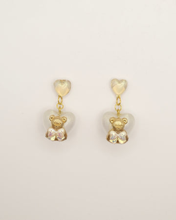 Handmade Bear Earrings