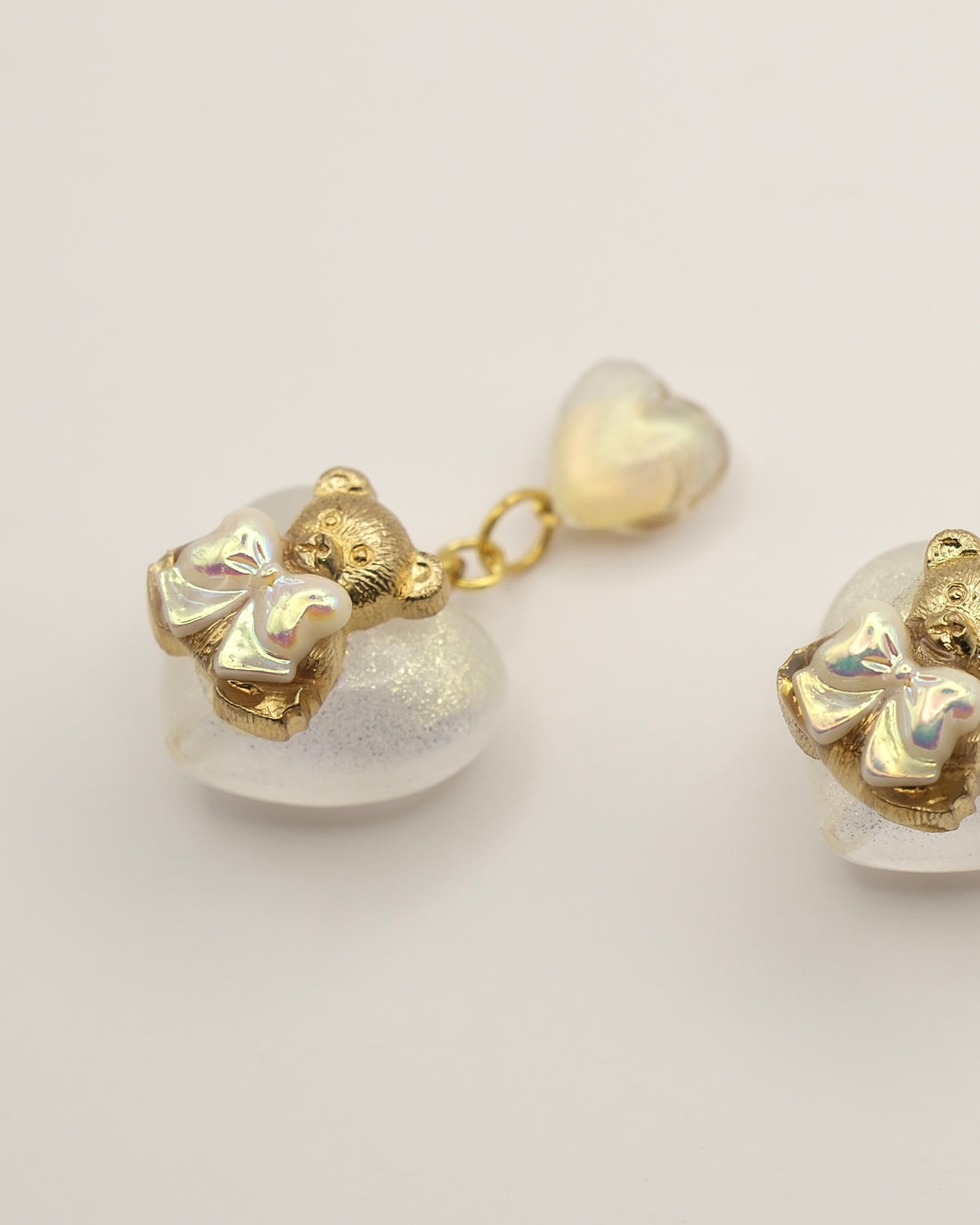 Handmade Bear Earrings