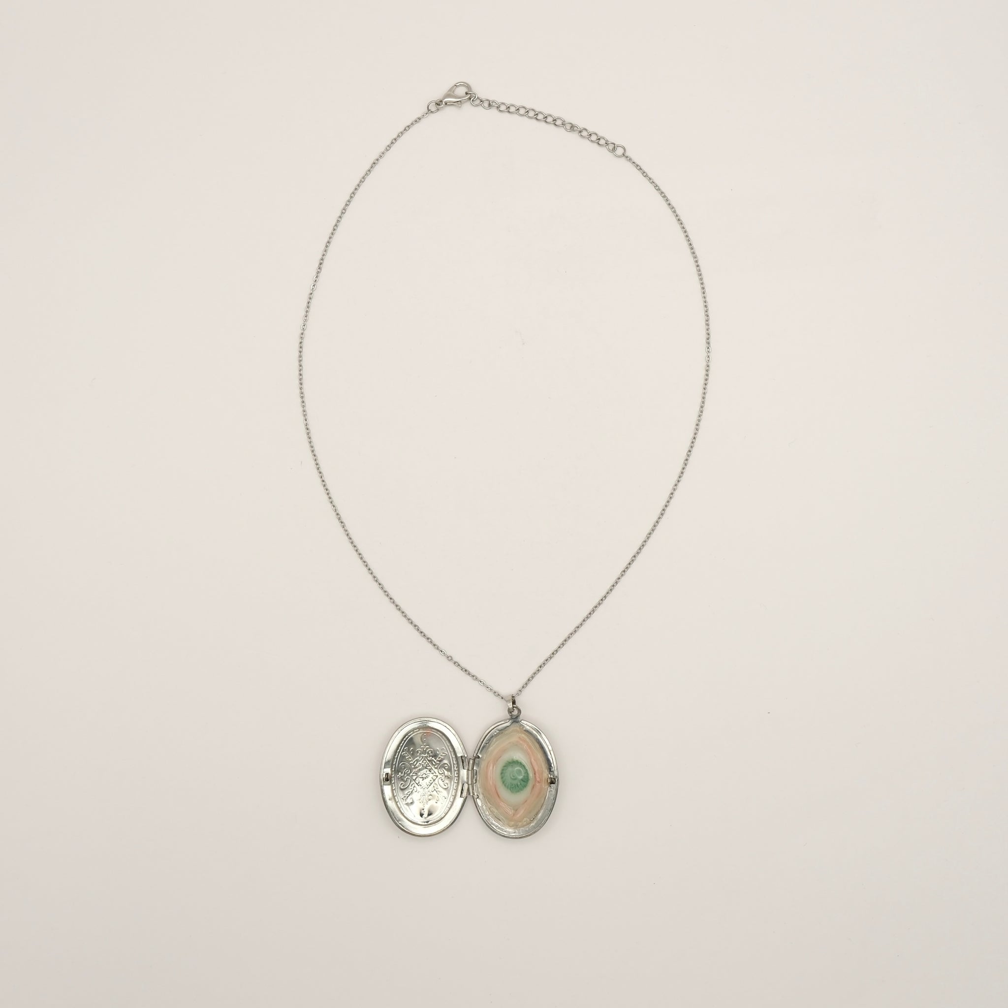 Carriable Love - Green Eye Necklace