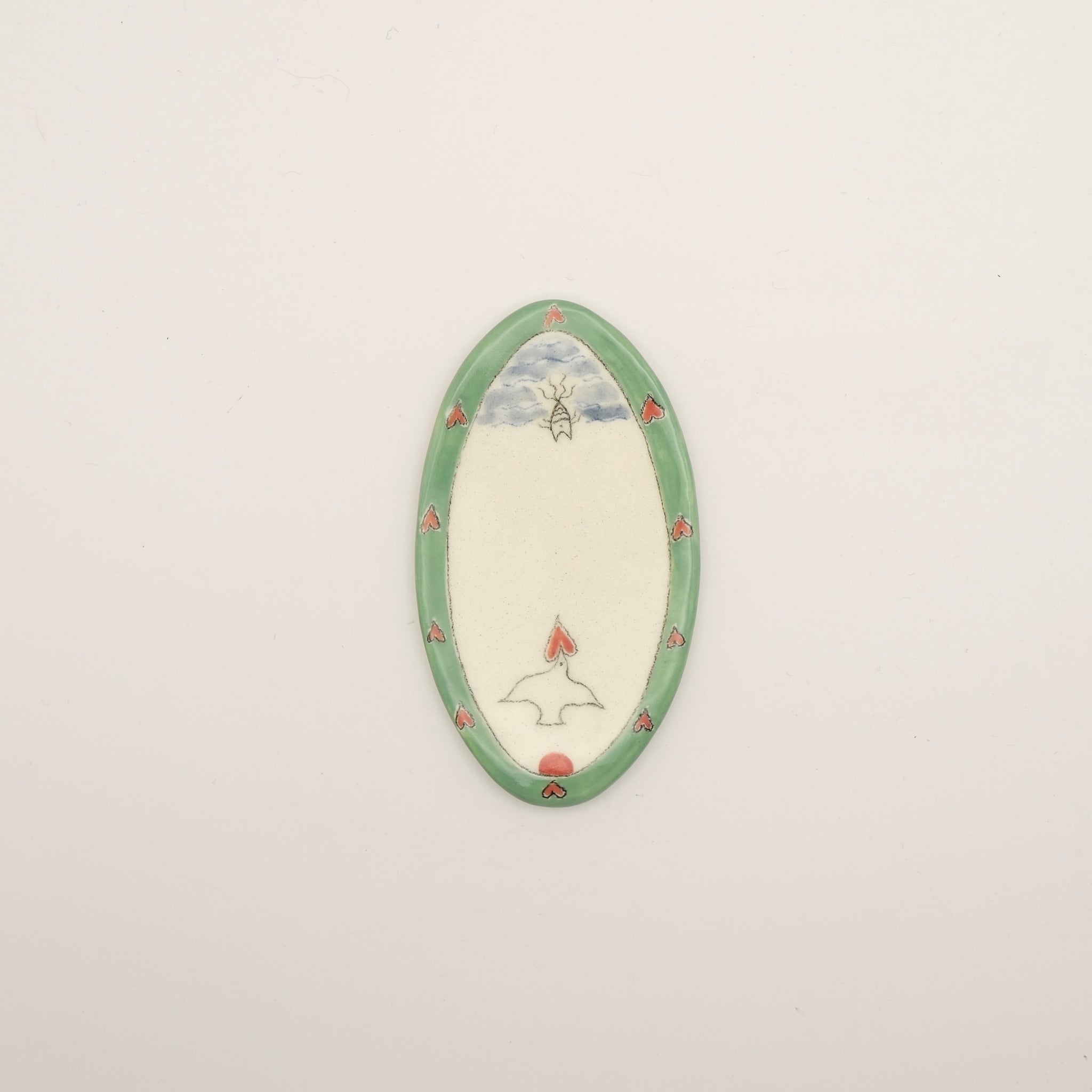 Handmade Ceramic Magnet