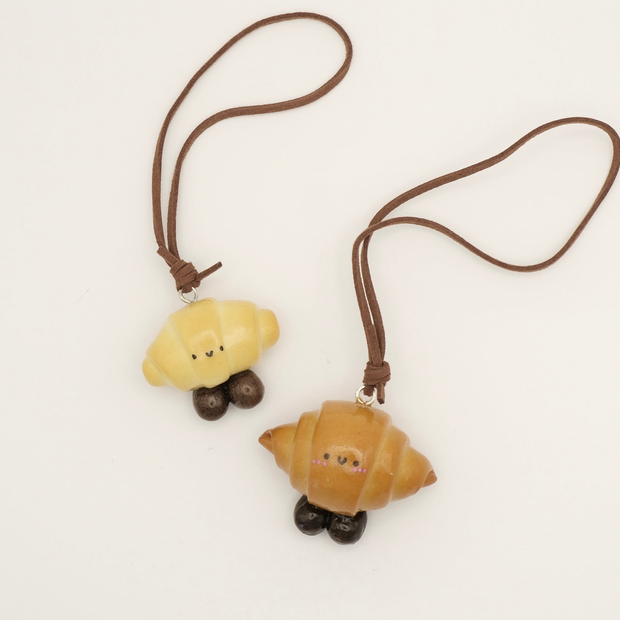 Handmade Real Bread Croissant Charm