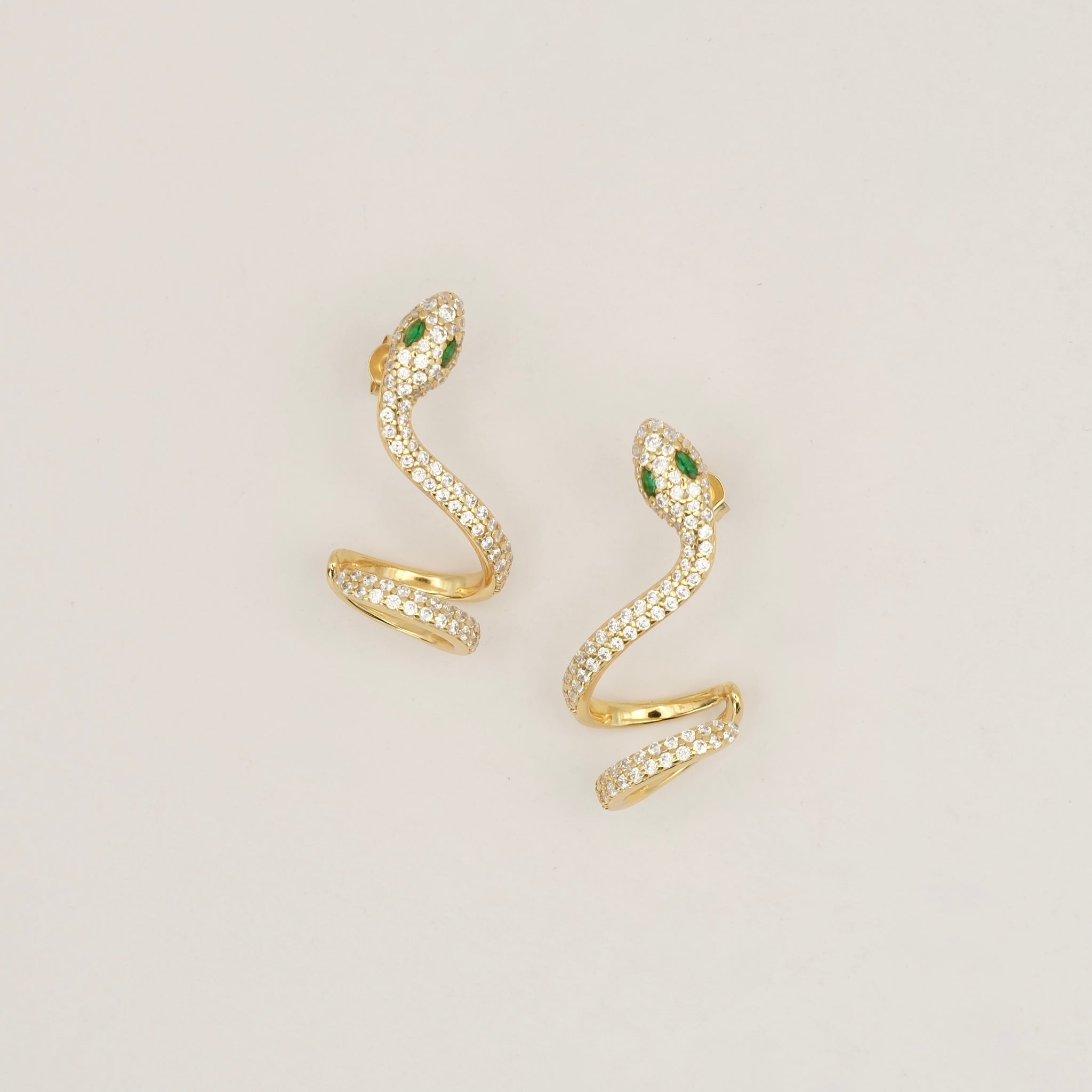 No.7 Glow Snake Earrings