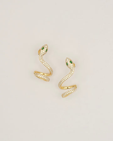 No.7 Glow Snake Earrings