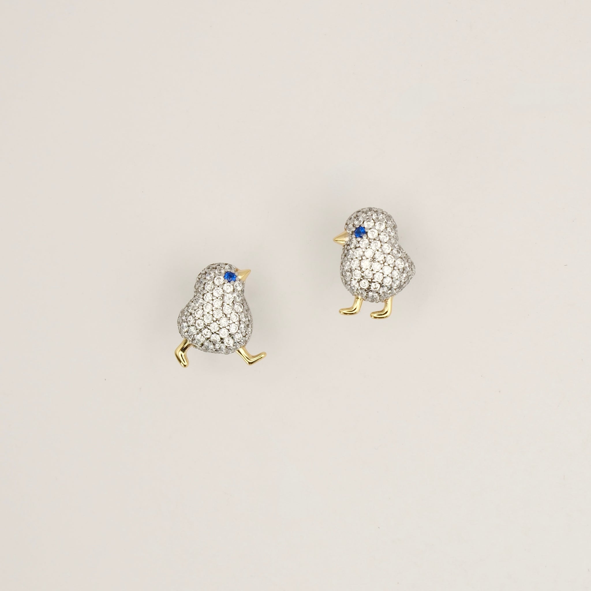 No.7 Tiny Chick Earrings