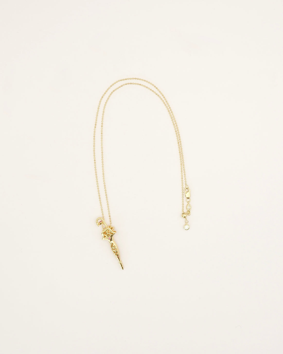 No.7 Rainbow Umbrella Neckalce