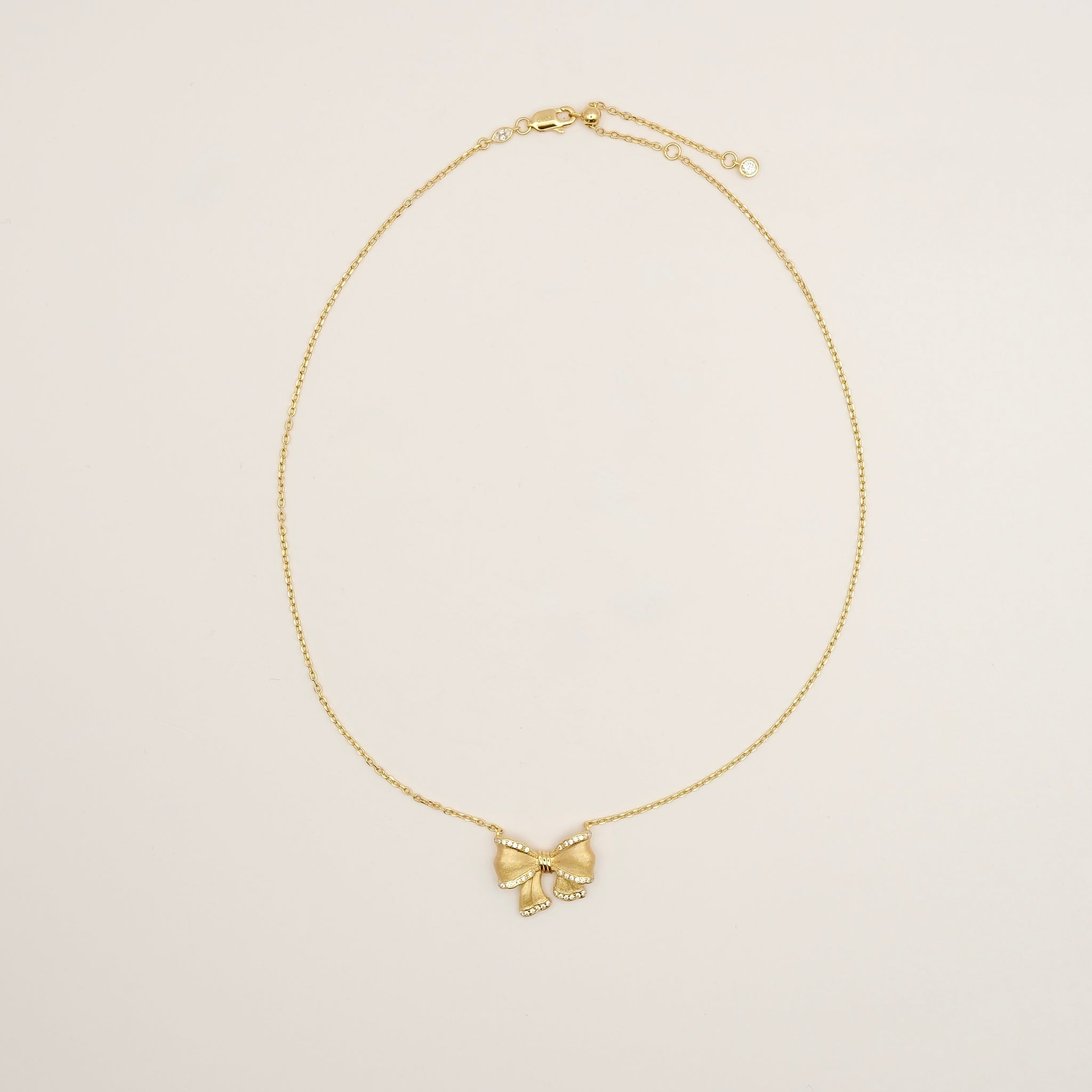 No.7 Glow Bow Necklace
