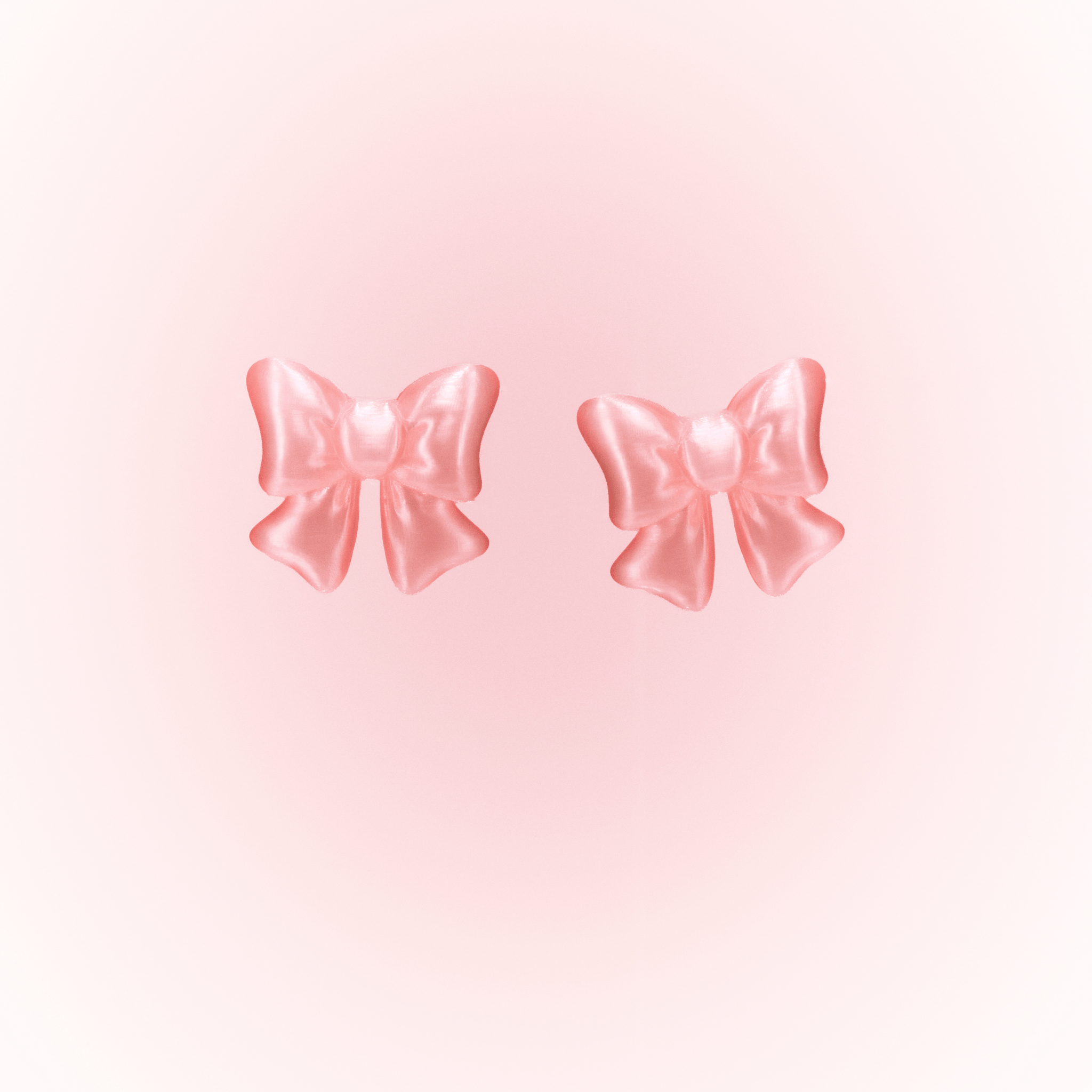 Pixie Bows- pink hair clips