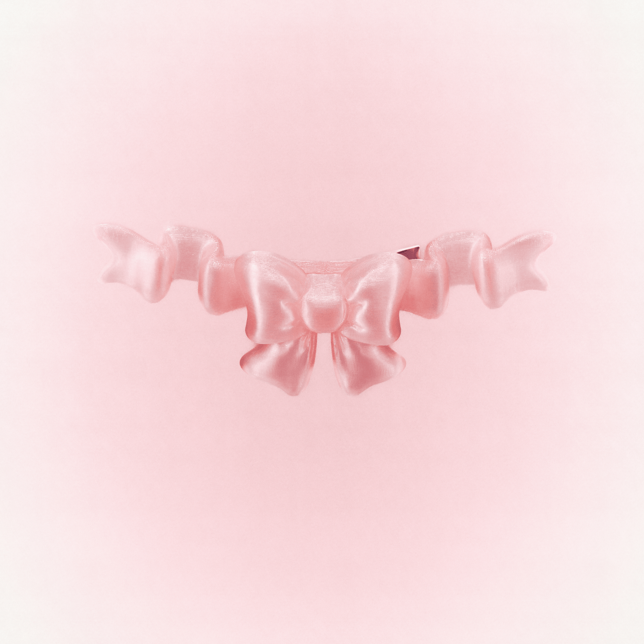 Pixie Bows- pink hair clip